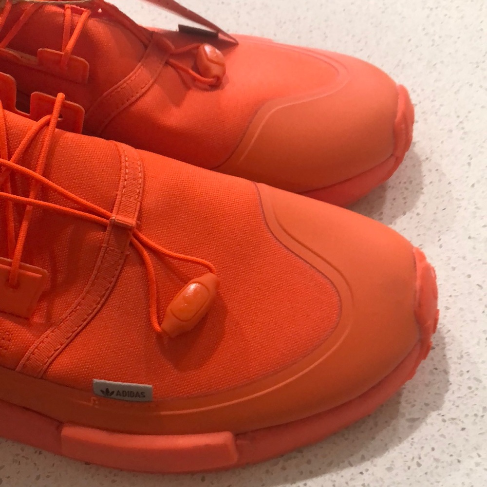 NWT Adidas NMD R1 Bright Orange  Running Shoes - Picture 6 of 6